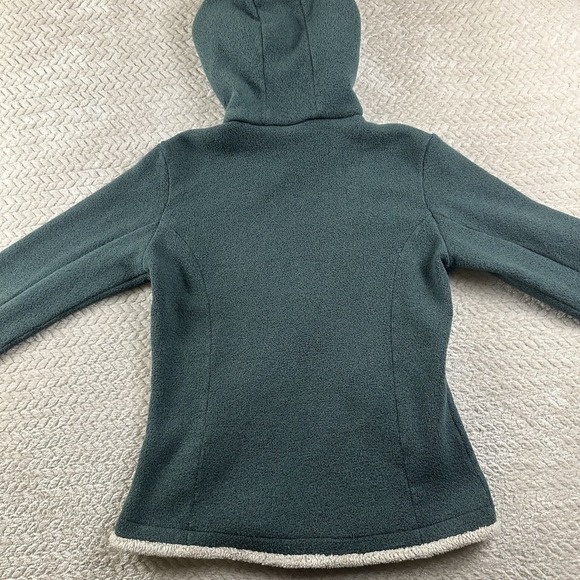 Kuhl ALFPACA Hoody Jacket Women's Small S Hoodie Sherpa Full Zip Green Stretchy - Picture 7 of 10